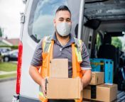 young male hispanic delivery man takes package to home wearing a face mask jpgs612x612w0k20ctq2nlzonxbvgxi2a9z 1irz5qzhltivdqb7zrw8 rmg from more delivery guys coming home mp4