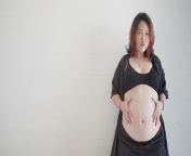 portrait attractive happy asian pregnant woman standing touching her big belly with love jpgs640x640k20clerjcpfzobcqg7w3zymvll6kldxklfubkg80ochw31m from pregnant asian videos big black cock com