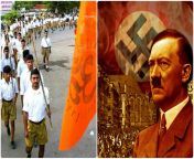 hitler and rss jpeg from indian nazi and bhanja