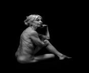 elderly woman sitting artistic nude photo by photographer jyves medium7.jpg from nud danes gril