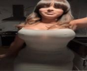 2ozpqad9ceg8j whats the name of this thick brunette girl bouncing her tits in the kitchen.jpg from sal xxx video com