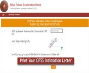 print your ofss intimation letter download for admission.jpg from bihari ladki ki open ref chudai bf khet me bhojpury adio move hindi xxx
