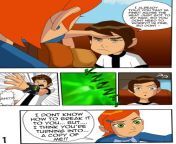 ben turned to gwen page 1 by munsami.jpg from ben 10 cartoons xxx sex