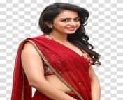 girl rakul preet singh indian navel photo shoot sari fashion model png clipart thumbnail.jpg from tv actress kavitha png