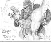 dragon101 159750 kong vs tracy rex.jpg from king kong hentai
