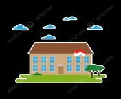 pngtree school building bangunan sekolah indonesia.png image 8689515.png from sekolah