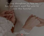 daughter in law quotes to my daughter in law to be we cant wait for you to join the family.jpg from daughter in law