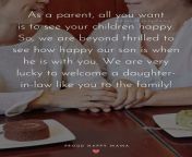 daughter in law quotes as a parent all you want is to see your children happy so we are beyond thrilled to see how happy our son is.jpg from daughter in law