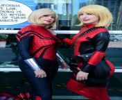 spider gwen and lady deadpool.jpg from lady deadpool and spider gwen