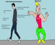 virgin trying hard and never giving up vs chad giving up v0 6if9hrn770xb1 jpgwidth1080cropsmartautowebps644d4e8b6ab618cb7153ce10ef6879f4801f343d from and virgin hard hard
