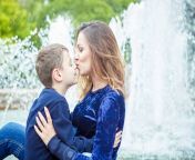 110459977 young beautiful mother and her son enjoying together happy family positive human emotions mom kisses.jpg from mother and small son