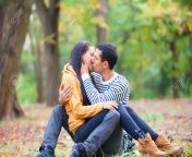 22248879 couple kissing outdoor in the park.jpg from outdoor kiss
