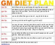 gm diet plan in hindi.jpg from hindi gm video 2020