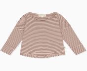 nude and maroon fine stripe ls top qookeee.jpg from ls nudes t