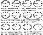rbse class 7 sanskrit व्याकरण समयलेखनम् 5.png from हिंदी बच्चे को समय की सेक्सी मूव
