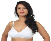 lucy secret cotton white bra 1 jpgw650 from indian in bra photo