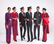 air india cabin crew and pilots uniforms.jpg from india air hosttees