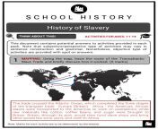 history of slavery student activities answer guide 2.png from 10 slave and