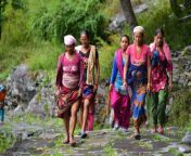 depositphotos 35465759 stock photo group of gurung women in.jpg from nepali gurung