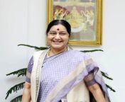 sushma swaraj becomes youngest state cabinet minister 201908 1565165403.jpg from sushma swaraj nude photo
