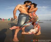 jackky bhagnani and hot nidhi subbaiah on the beach in ajab gazabb love movie stills.jpg from ajab gajab love film sex village house wife newly married first night xxx video 3gp