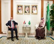 the saudi and iraqi foreign ministers meet in riyadhspa.jpg from saudi iraqi