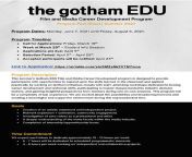 the gotham edu film and media career dev.jpg from dev dra