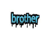 brother writing design on white background free vector.jpg from brother