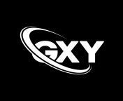 gxy logo gxy letter gxy letter logo design initials gxy logo linked with circle and uppercase monogram logo gxy typography for technology business and real estate brand vector.jpg from gxy