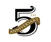5 years anniversary vector template illustration design vector eps 10.jpg from 5 yar x