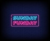 sunday funday neon signs style text free vector.jpg from sunday means funday with my darling bestie