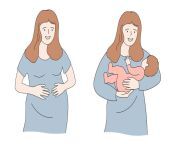pregnant woman awaiting delivery female with a baby in her arms mom holds the baby with loving looks graphics vector.jpg from ሲክስ ቪዲዮ የሀበሻ gnxx baby delivery downloadn xxx phot