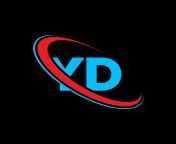 yd logo yd design blue and red yd letter yd letter logo design initial letter yd linked circle uppercase monogram logo vector.jpg from y d