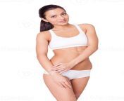 young and beautiful attractive young indian woman in white bra and panties posing and smiling while standing isolated on white photo.jpg from tamil wife wearing white panty black bra after bath tamil audio