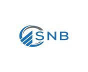 snb flat accounting logo design on white background snb creative initials growth graph letter logo concept snb business finance logo design vector.jpg from snb2 aoklba