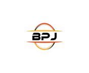 bpj letter royalty ellipse shape logo bpj brush art logo bpj logo for a company business and commercial use vector.jpg from bpj