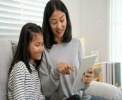 mother teaching lesson for daughter by tablet mother and child laughing happily do homework with kind mother help encourage for exam asia girl happy homeschool mom advise education together photo.jpg from ગુજરાતી દેશી સેકસ વિડીયો અમદાવાદ ગુજરાતw sex com n mother sex with small son video download 3gp