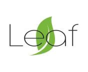 green leaf eco organic logo design template fresh green leaves on white background with text free vector.jpg from leaf tv