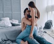 it is getting hot beautiful young semi dressed couple bonding while spending time at home photo.jpg from view full screen sexy couple smooching in office