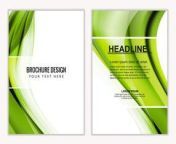 free vector green wavy business brochure.jpg from sk4 coverpage jpg