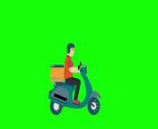 a delivery man riding a scooter on green background 4k animation online order and home delivery concept looped animation delivery man on green screen driving a motorbike food delivery service free video.jpg from baby delivery new xxx ছোট মেয়েদের video x