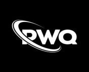 pwq logo pwq letter pwq letter logo design initials pwq logo linked with circle and uppercase monogram logo pwq typography for technology business and real estate brand vector.jpg from pwq