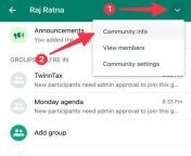 what is whatsapp community how use it 11.jpg from new number group join