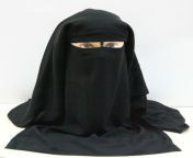 full long saudi niqab hijab burqa islamic face cover veil abaya hijab scarf wrap muslim headscarf.jpg from only muslim se