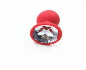 ejmw 2017 hot sale small size red silicone anal butt plug with gem sex toy butt.jpg 640x640.jpg from 空降三方购买fsgkx66 vip ejmw