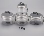 free shipping 10pcs 50g pet jar 50 gram plastic cream jar 1 oz jar for child.jpg from 50 g