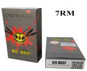 bigwasp gray disposable needle cartridge 7 curved magnum 7rm 20pcs box.jpg from 7rm