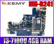 nm b241 for lenovo 320 15isk 520 15isk laptop motherboard i3 7100u 4gb dg421 dg521 dg721.jpg from b241 jpg