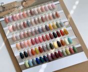 new nail salon universal printing display book 182 color uv gel polish nail plate contrasr board.jpg from 041 032 010