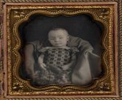 infant girl 1852.jpg from death postmortem